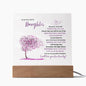 Beautiful Keepsake for Daughter - Color Changing LED Nightlight