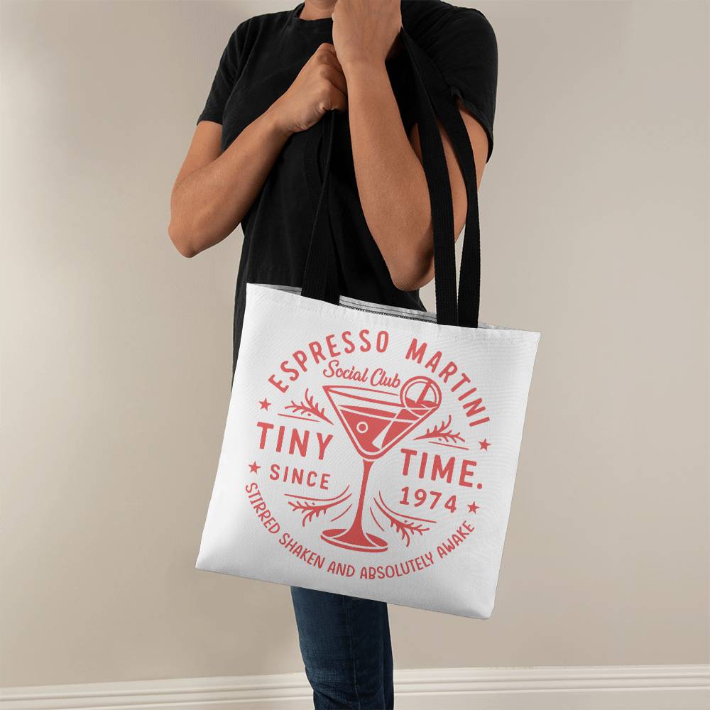 Caffeinated Cocktails Tote: Espresso Martini Edition