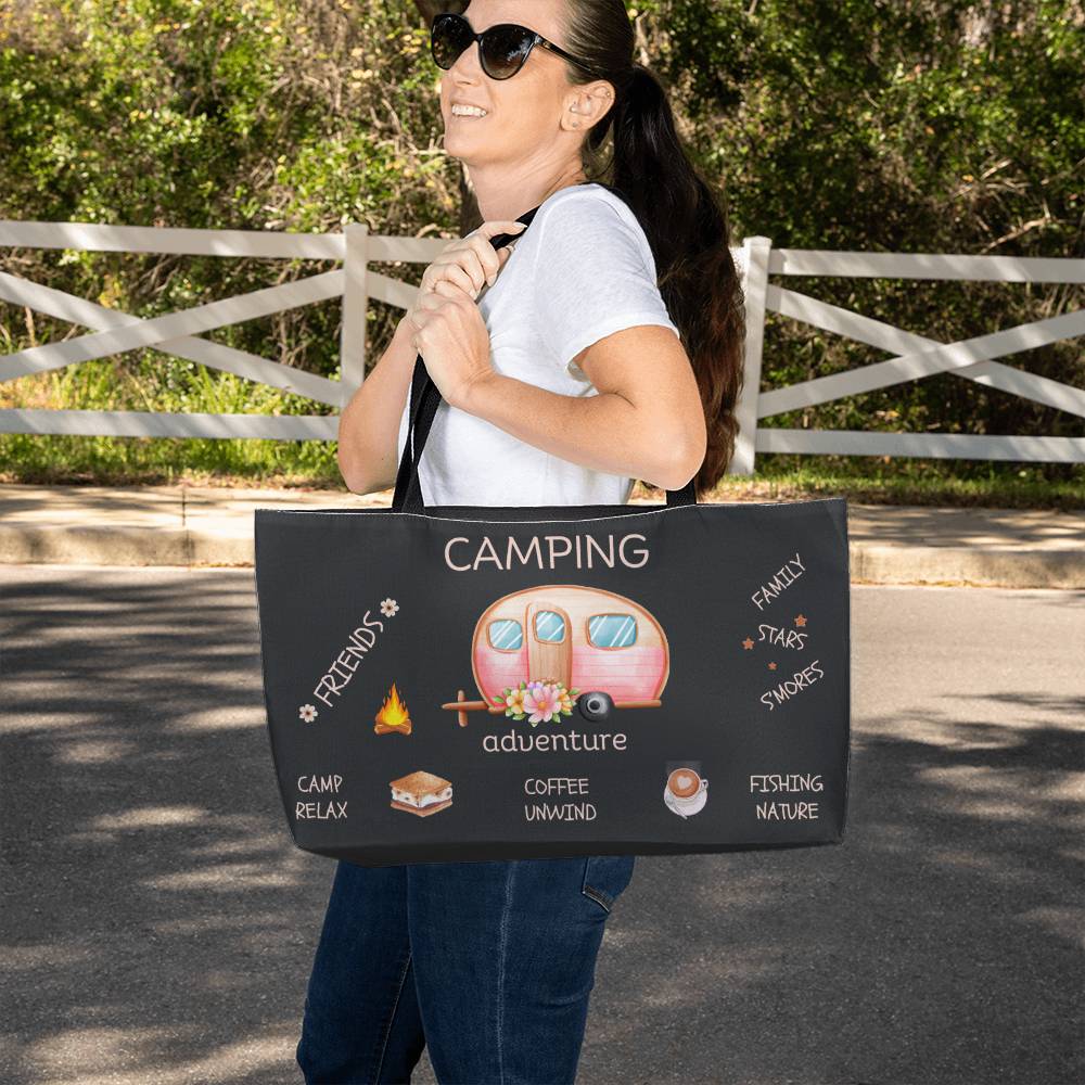 Camping Adventure Weekender Tote