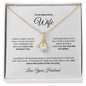 To My Beautiful Wife Alluring Beauty Necklace