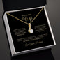 To My Beautiful Wife Alluring Beauty Necklace