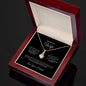 To My Beautiful Wife Alluring Beauty Necklace
