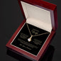 To My Beautiful Wife Alluring Beauty Necklace