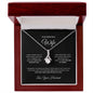 To My Beautiful Wife Alluring Beauty Necklace