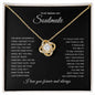 Smokin' Hot Soulmate Love Knot Necklace