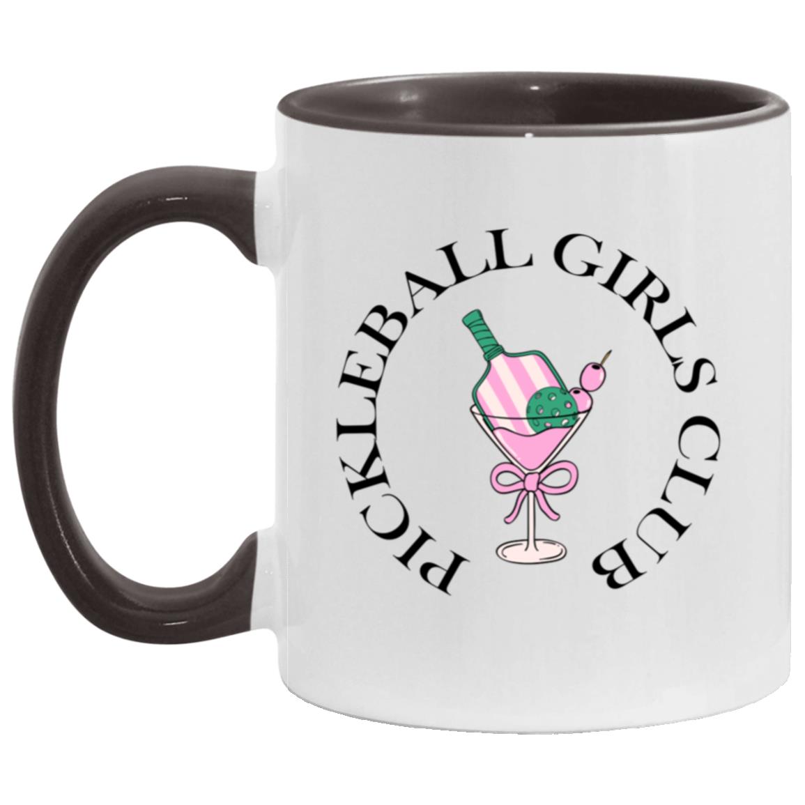Charming Pickleball Girls Club Ceramic Mug