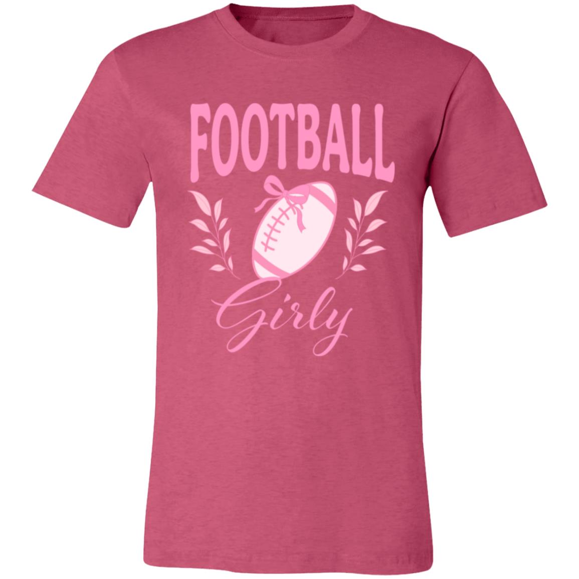 Trendy Football Girly Unisex Short-Sleeve T-Shirt