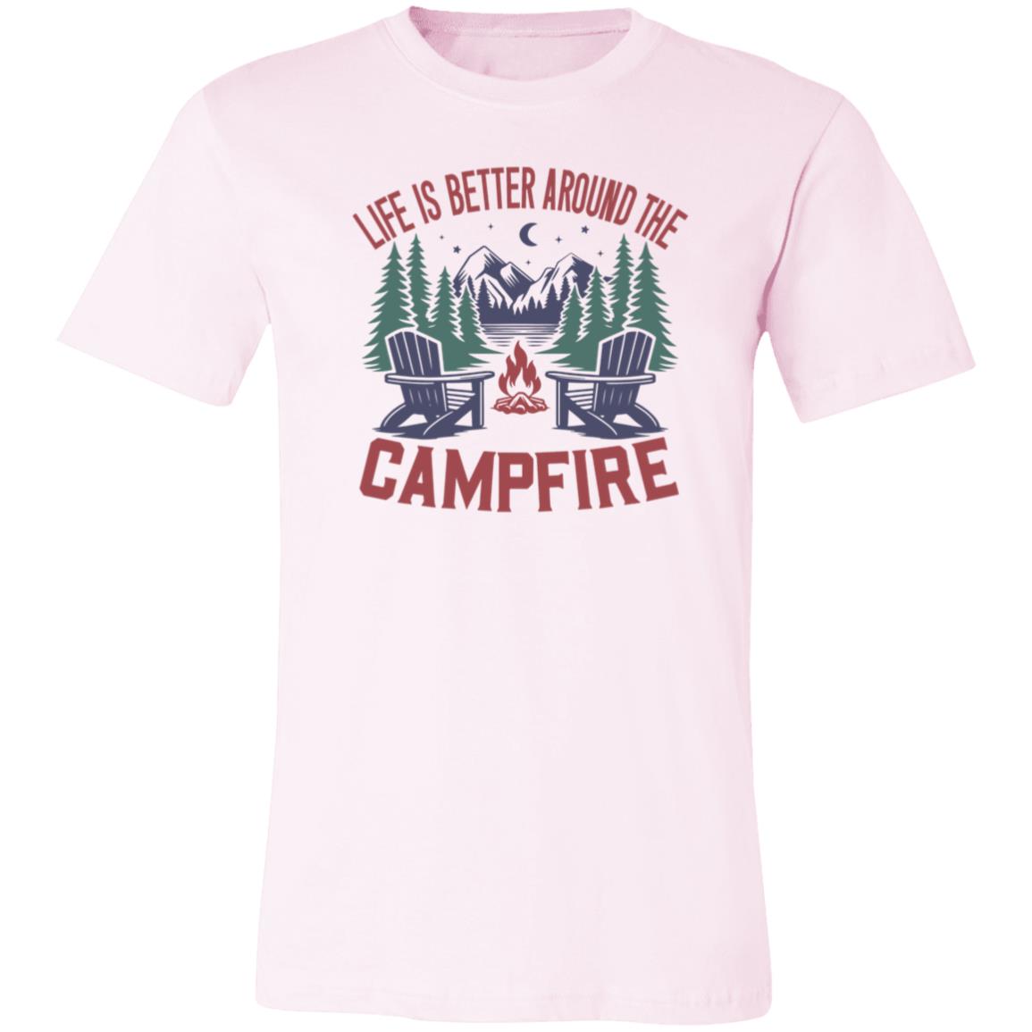 Life is Better Around the Campfire Unisex Jersey Short-Sleeve T-Shirt