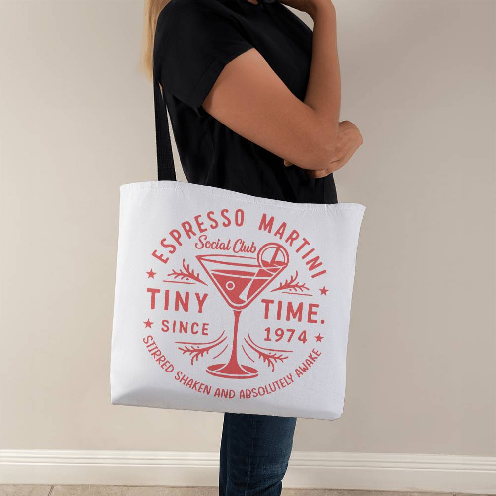 Caffeinated Cocktails Tote: Espresso Martini Edition
