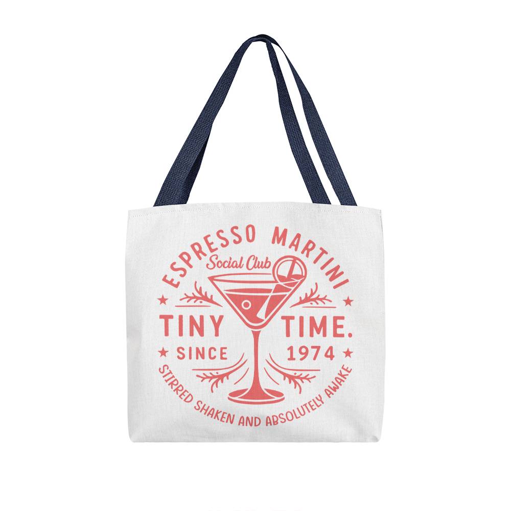 Caffeinated Cocktails Tote: Espresso Martini Edition