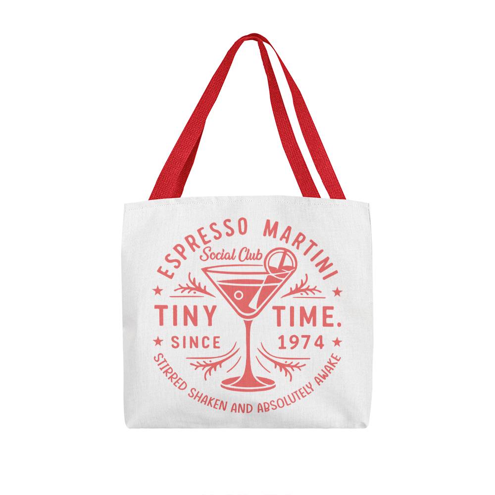 Caffeinated Cocktails Tote: Espresso Martini Edition